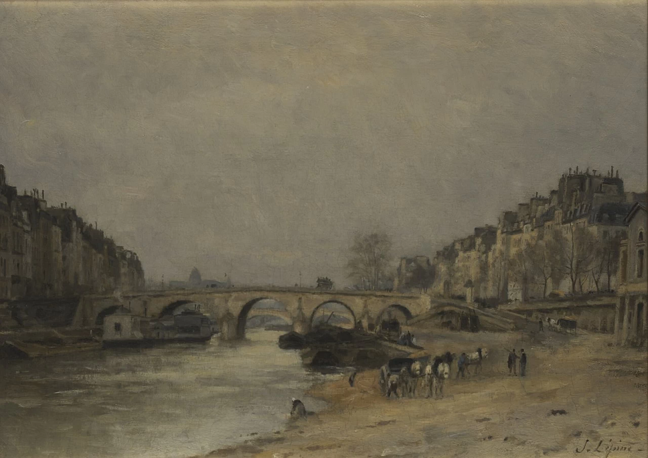 Le rive della Senna verso Pont Marie